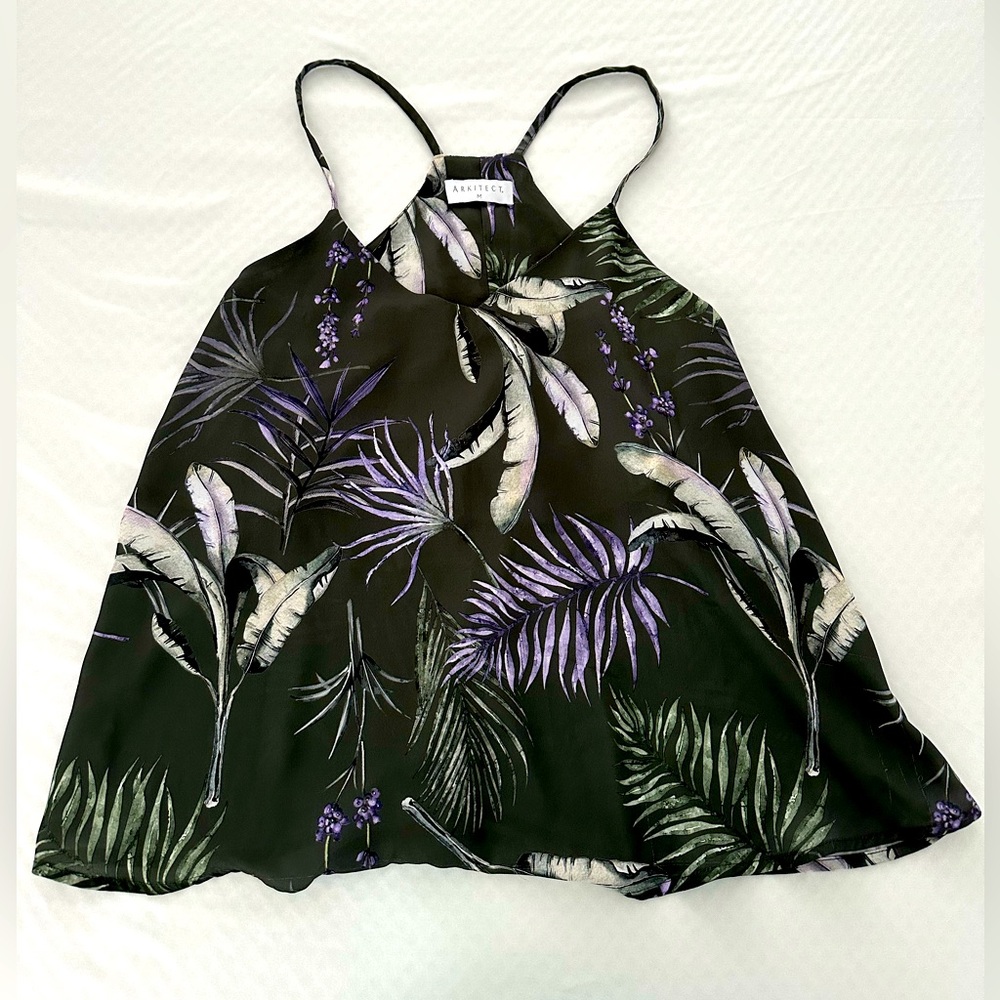 Palm trees top